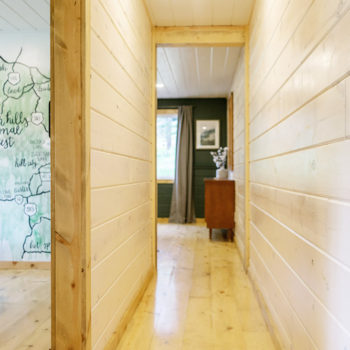 The Dray Cabin hallway