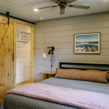 The Dray Cabin bedroom
