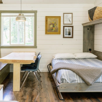 The Notch Cabin murphy bed