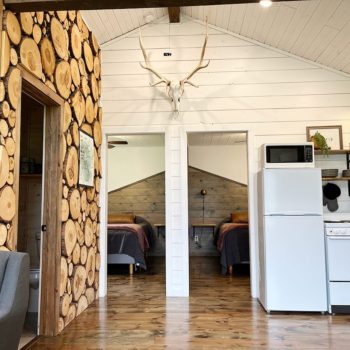 Winsome cabin kitchen