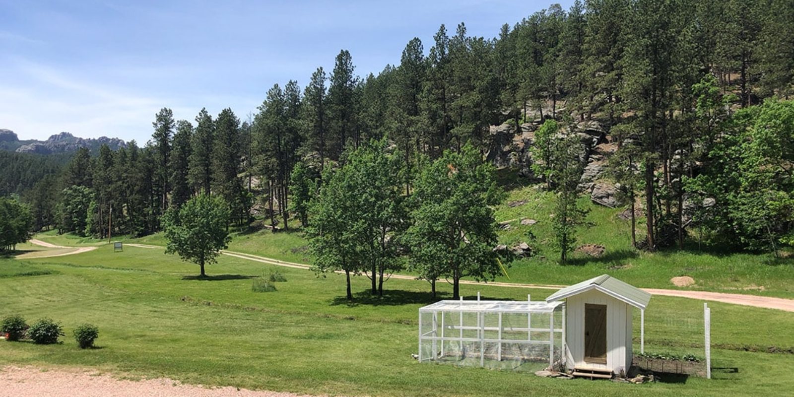 The Hinterwood Valley and chicken coop