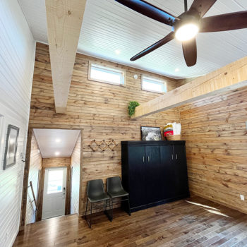 The Poppy Living room murphy bed