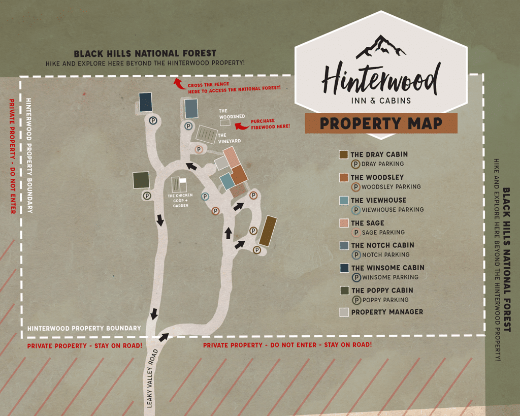 Hinterwood Property Map 2023